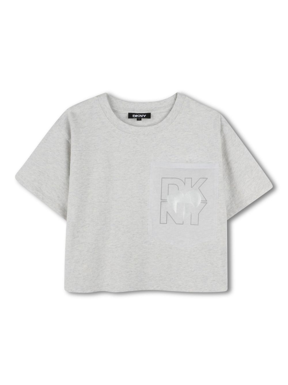 Dkny Kids T-shirt met logoprint Grijs