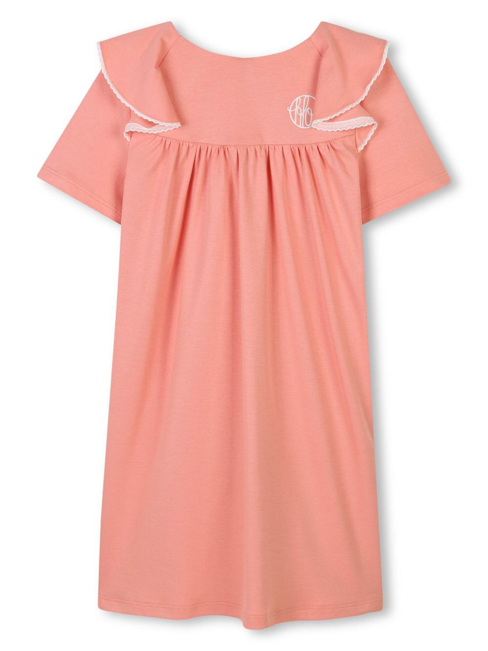 Chloé Kids short-sleeve dress - Pink