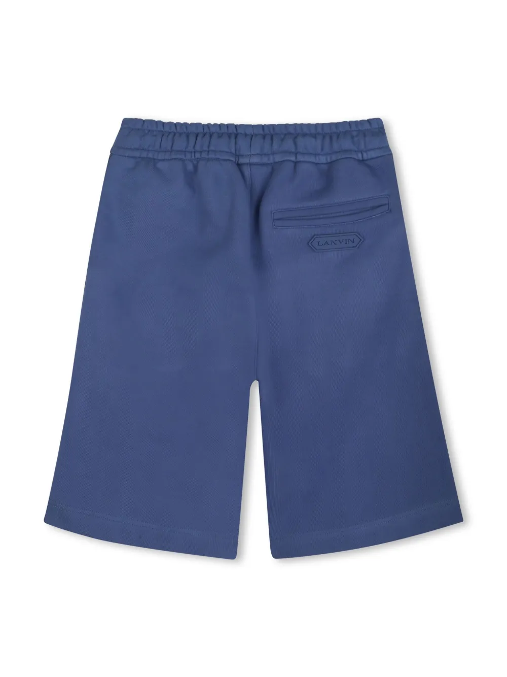 Lanvin Enfant Shorts met geborduurd logo - Blauw