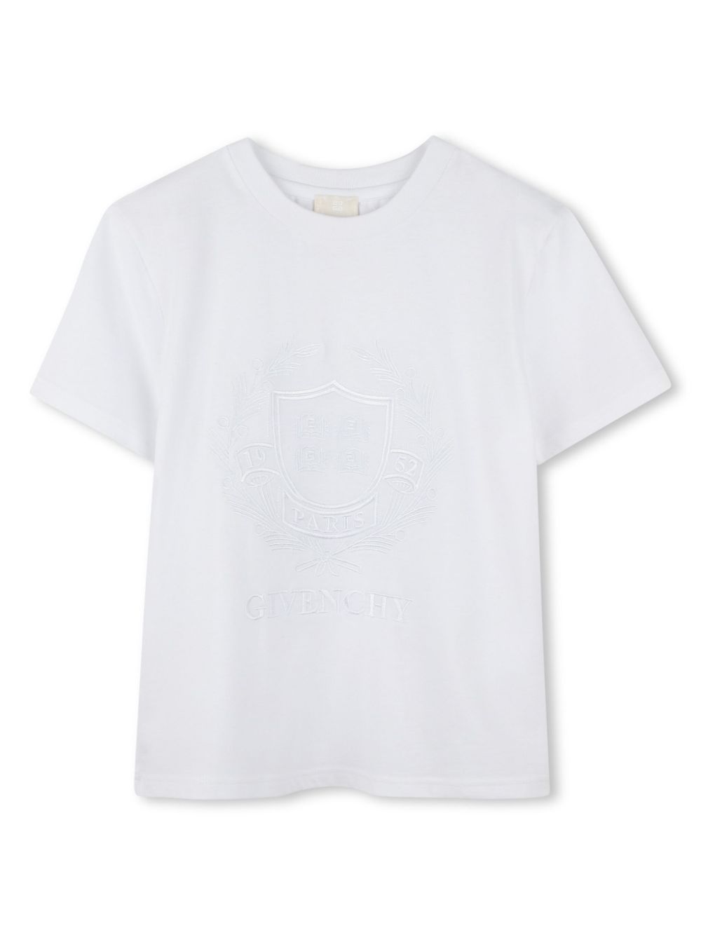 Givenchy Kids T-shirt met borduurwerk Wit