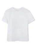 Givenchy Kids crest-embroidered T-shirt - White