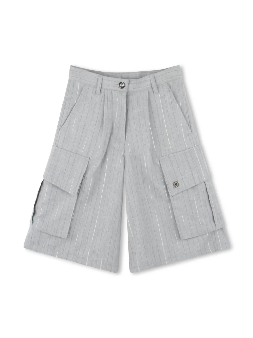 Dkny Kids Gestreepte shorts Grijs