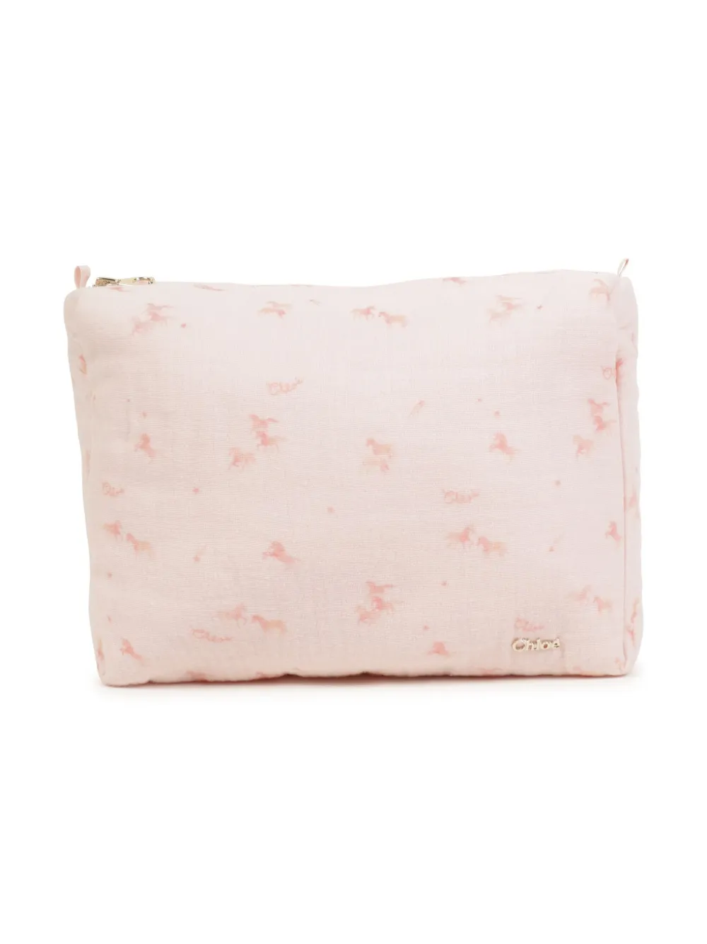 Chloé Kids Caixa com estampa gráfica | Rosa | Image 1