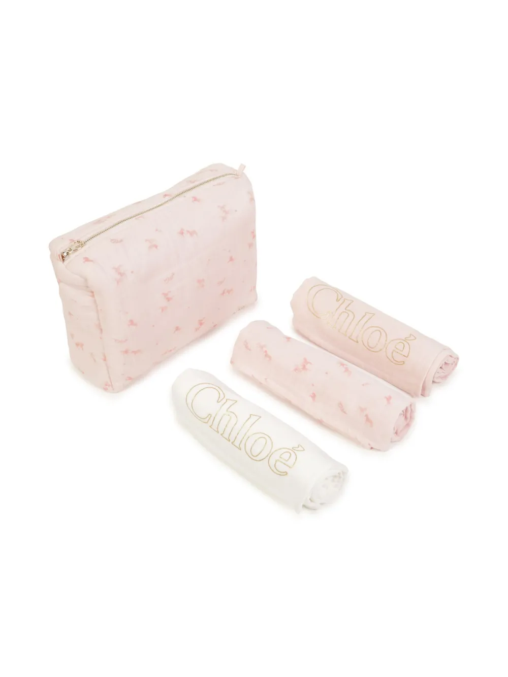 Chloé Kids Geschenkdoos met grafische print Roze