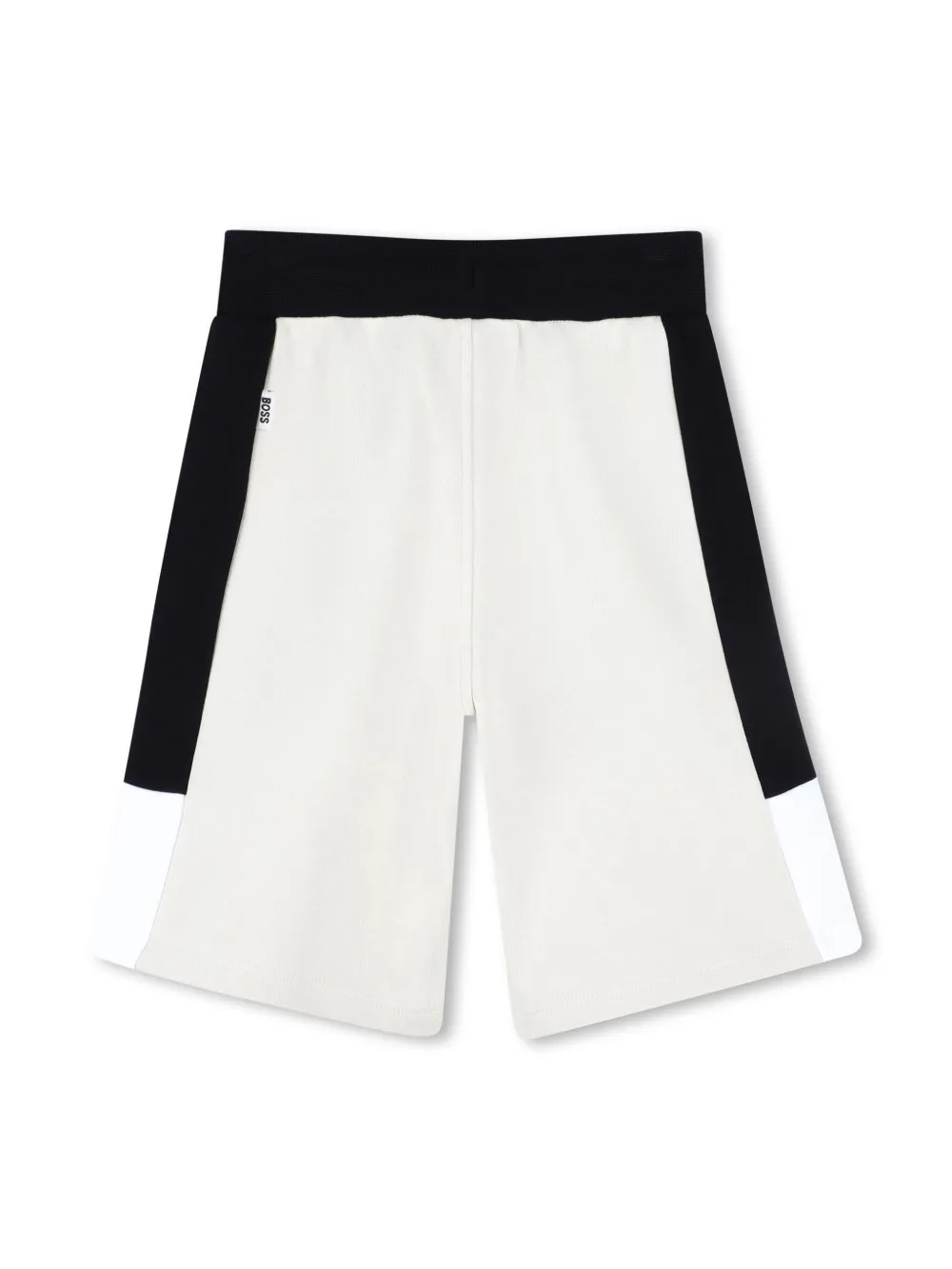 bosskidswear BOSS Kidswear Shorts met logo - Beige