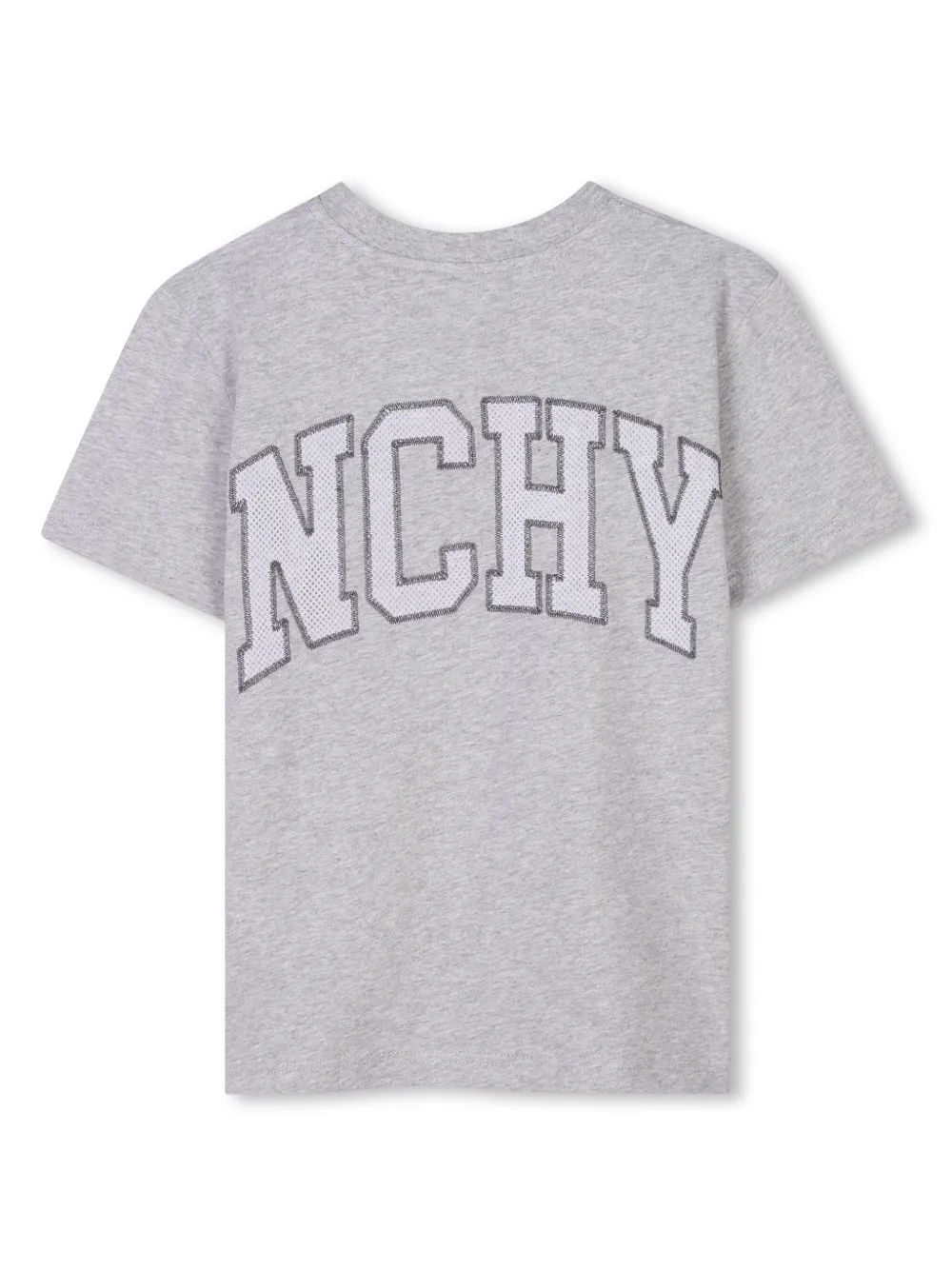 givenchykids Givenchy Kids T-shirt met logoprint - Grijs