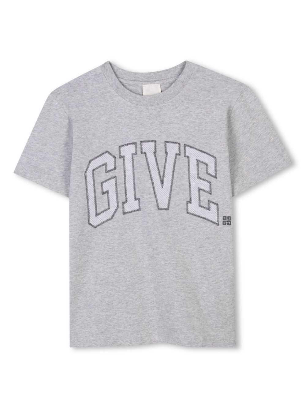 Givenchy Kids T-shirt met logoprint Grijs