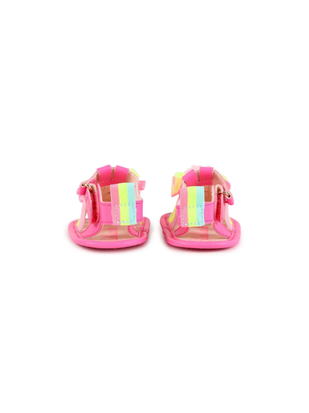 Billieblush floral-appliqué open-toe sandals Pink