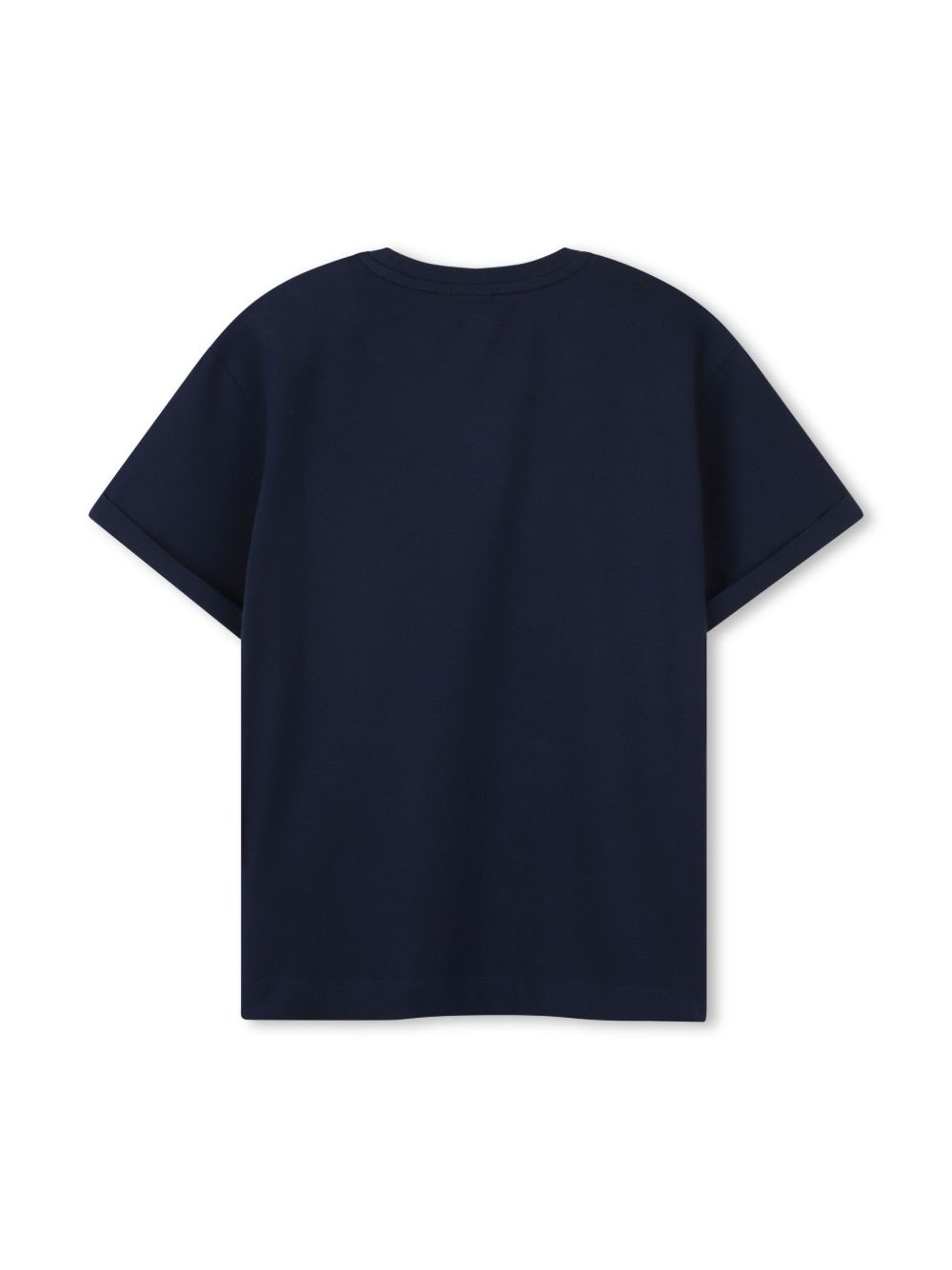 BOSS Kidswear T-shirt met logoprint - Blauw