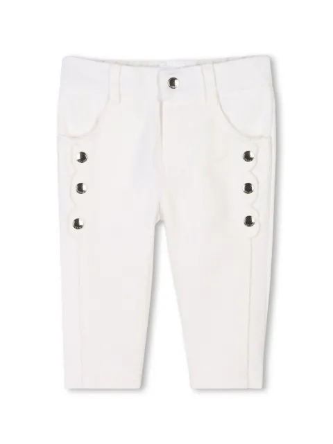 Chloé Kids Calça com detalhe de tachas