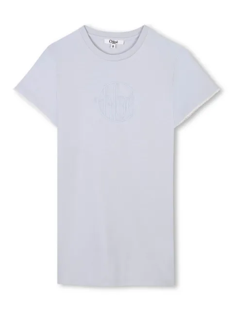 Chloé Kids vestido estilo playera