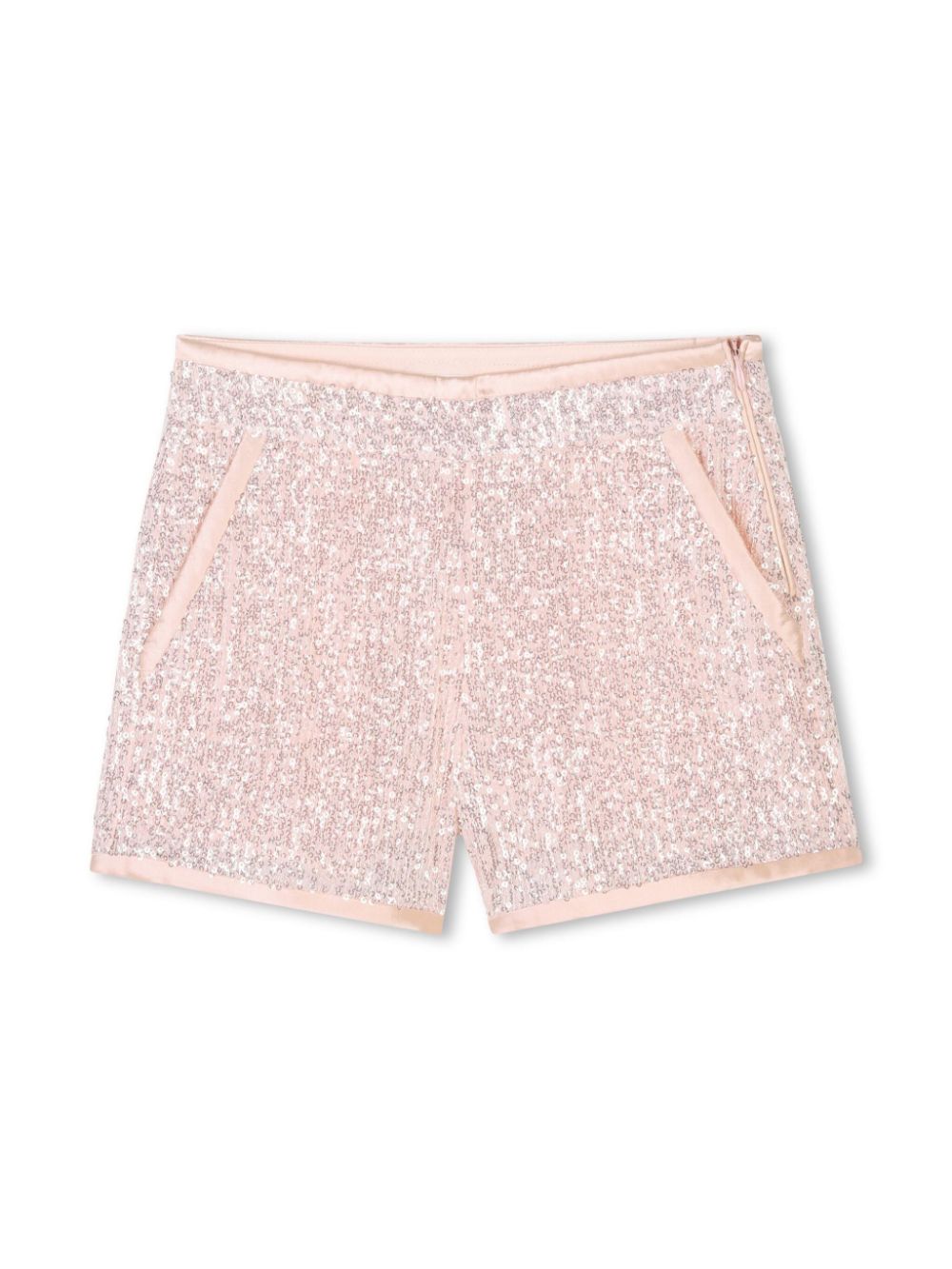 Chloé Kids Shorts verfraaid met pailletten Roze