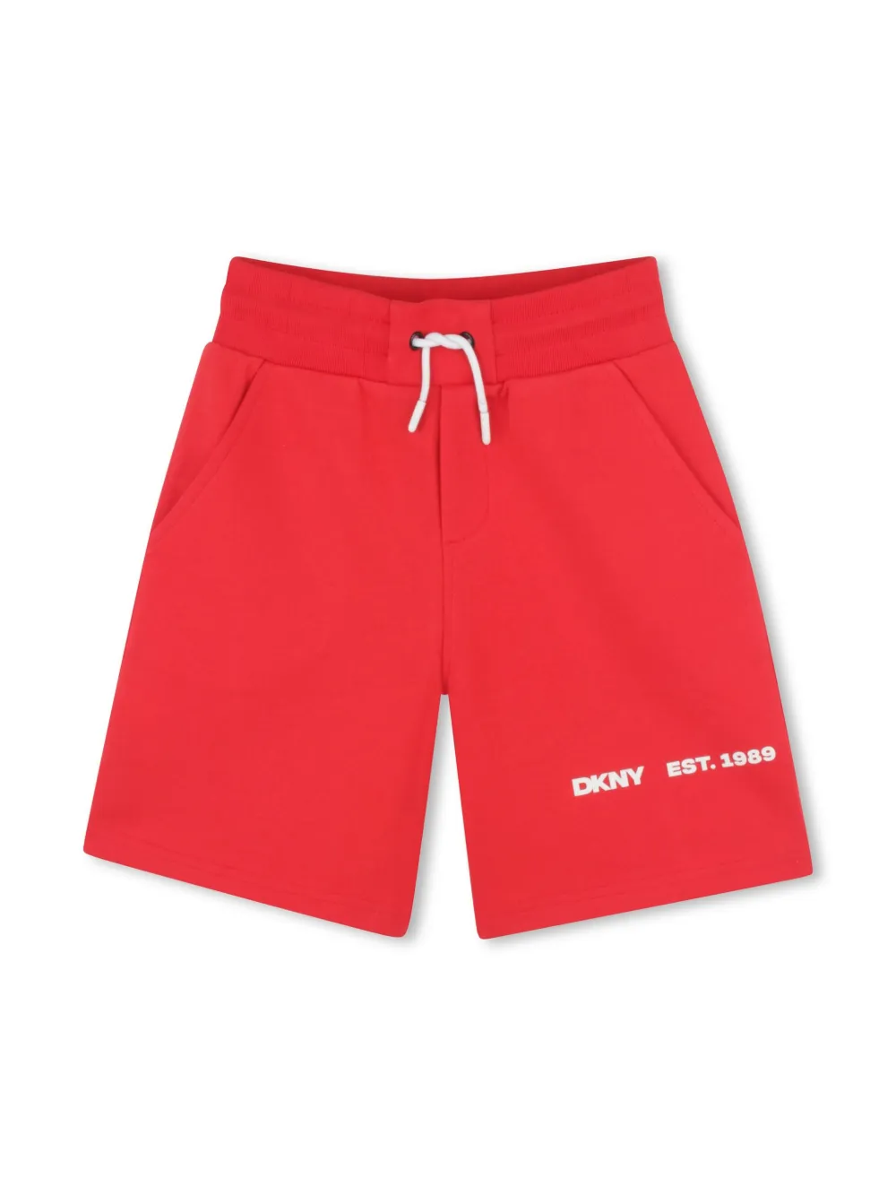 Dkny Kids Shorts met logoprint Rood