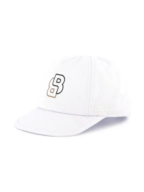 BOSS Kidswear logo-print cap