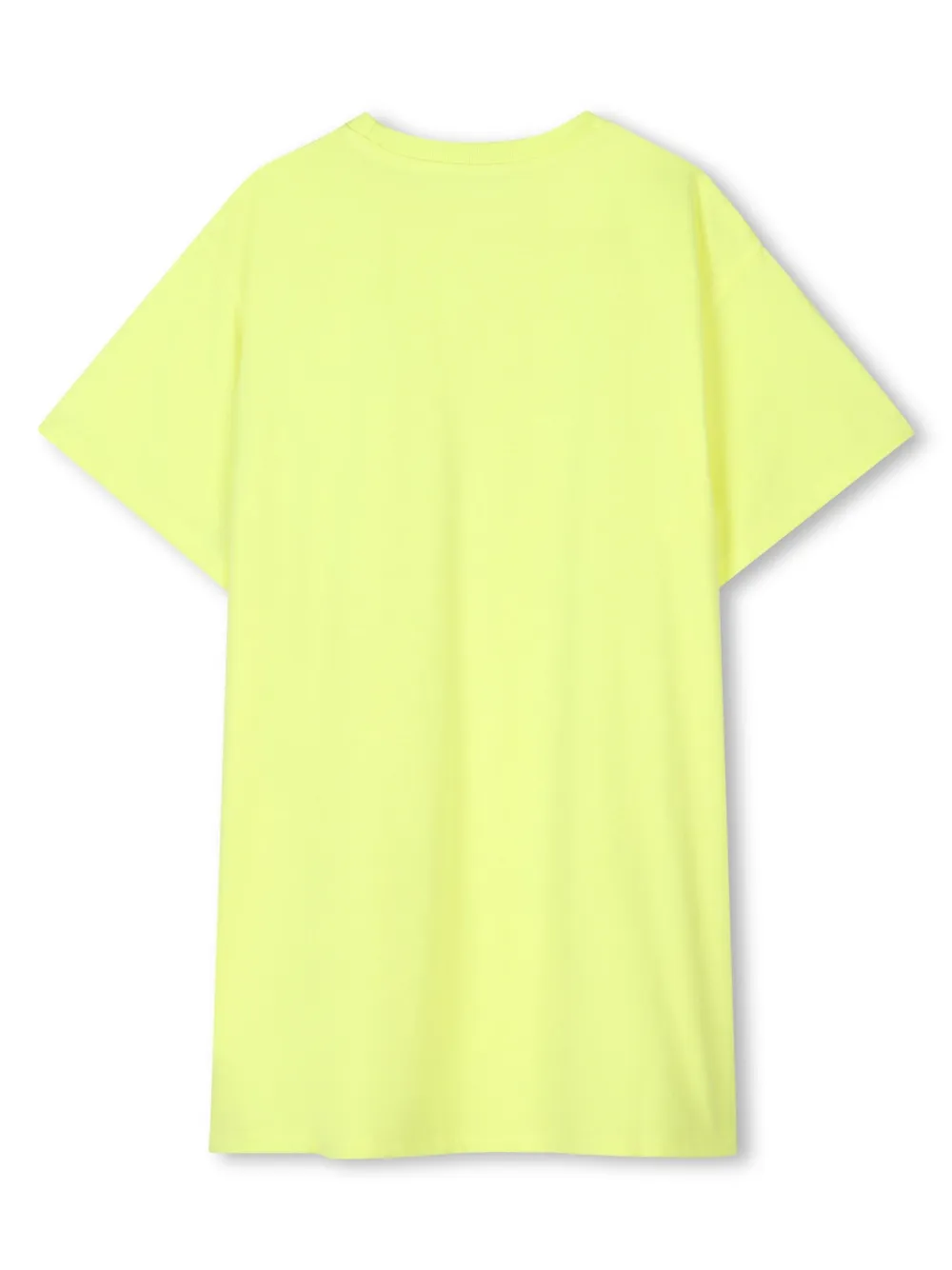 Dkny Kids T-shirtjurk met logoprint - Geel