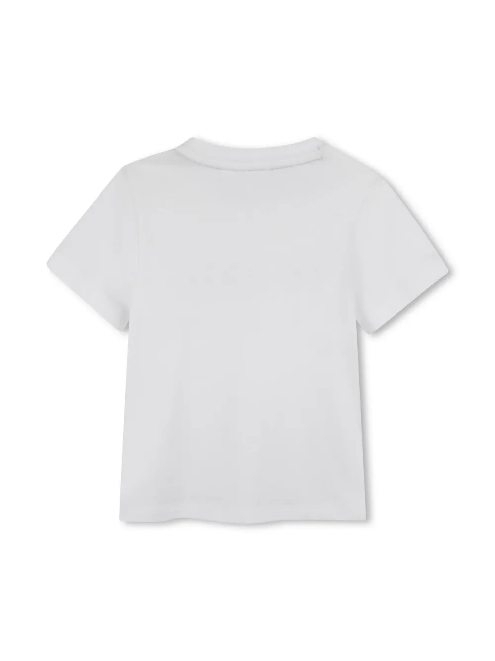 BOSS Kidswear T-shirt en shorts met logoprint Bruin