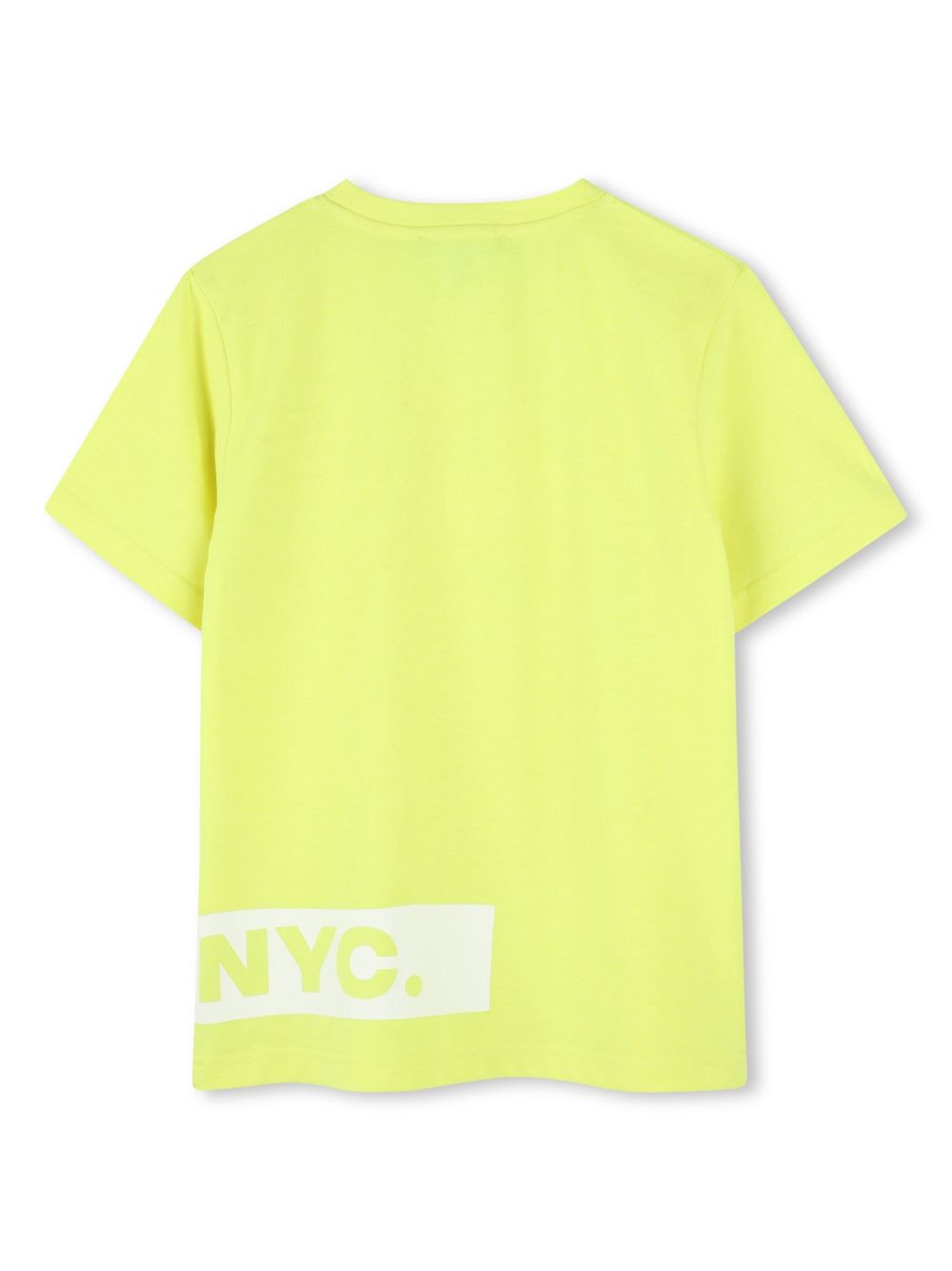 Dkny Kids T-shirt met logoprint - Geel