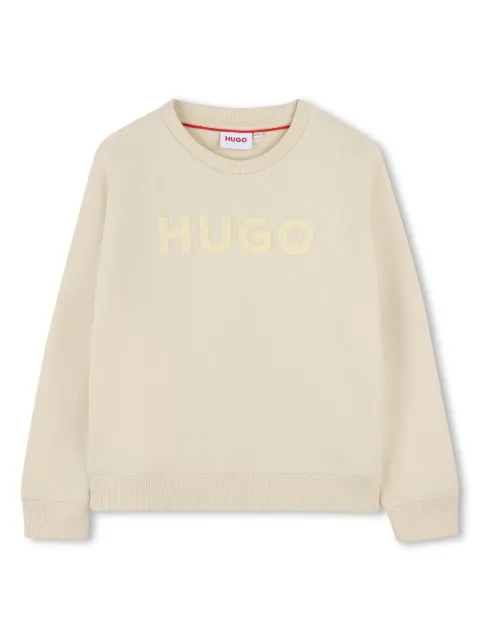 HUGO KIDS logo-print sweatshirt 
