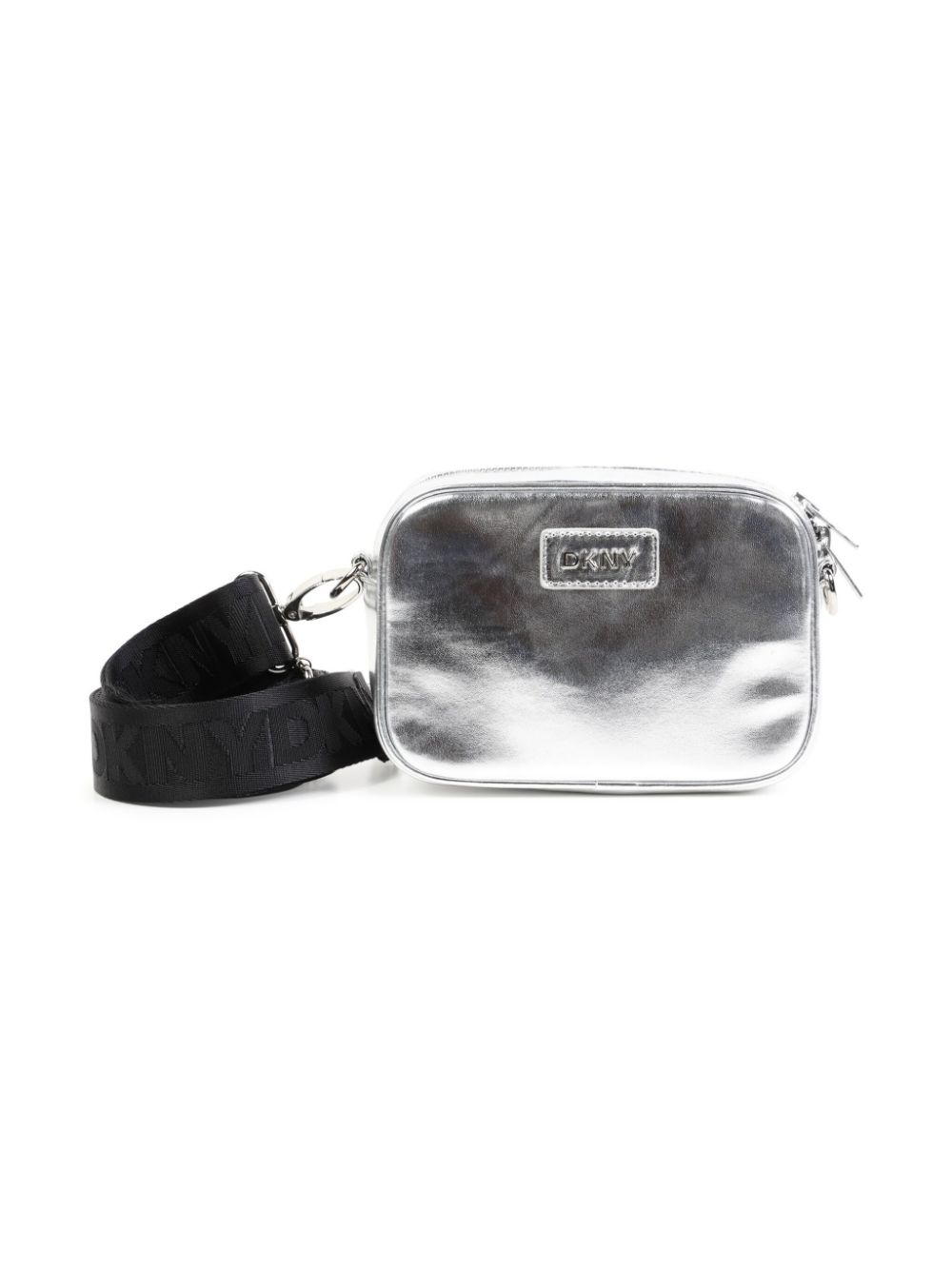 Dkny Kids logo shoulder bag - Silver