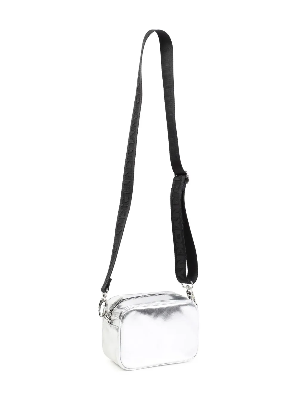 Dkny Kids Schoudertas met logo Zilver