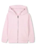 Givenchy Kids logo-print zip-up hoodie - Pink