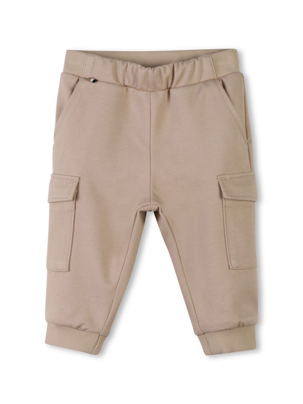 BOSS Kidswear flap-pockets track pants - Neutrals