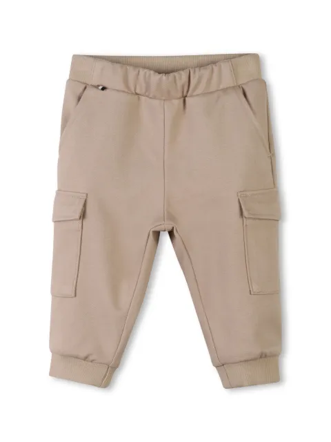 BOSS Kidswear flap-pockets track pants