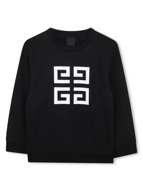 GIVENCHY キッズ スエット Givenchy Kids 4G スウェットシャツ | ブラック | FARFETCH JP