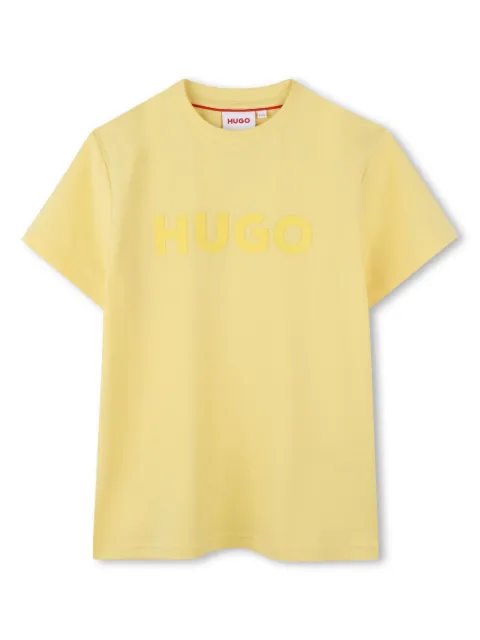 HUGO KIDS logo-print T-shirt