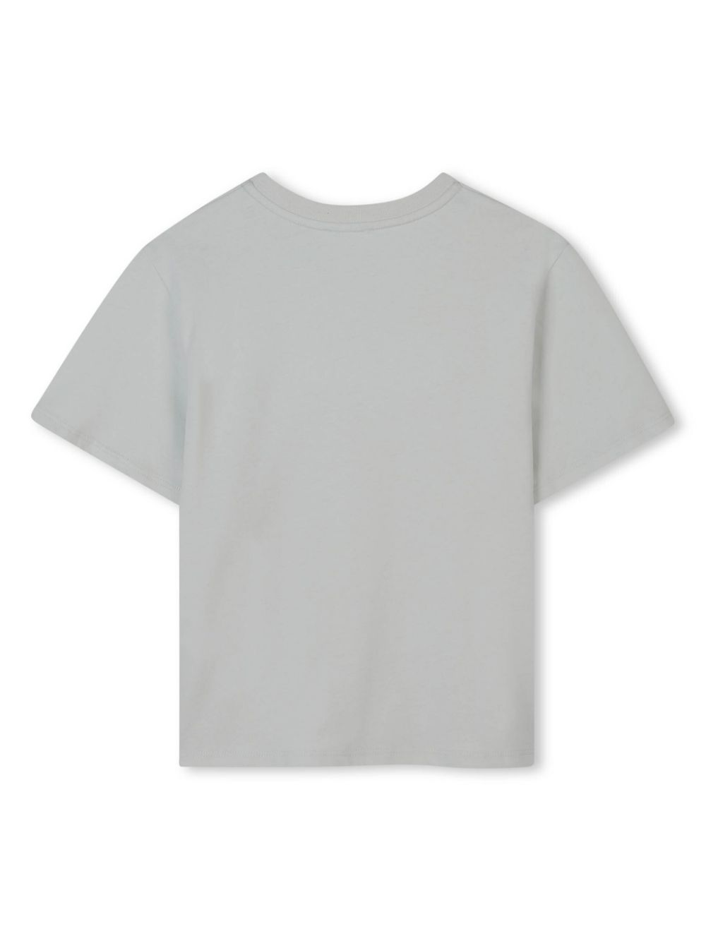 Chloé Kids T-shirt met geborduurd logo - Groen