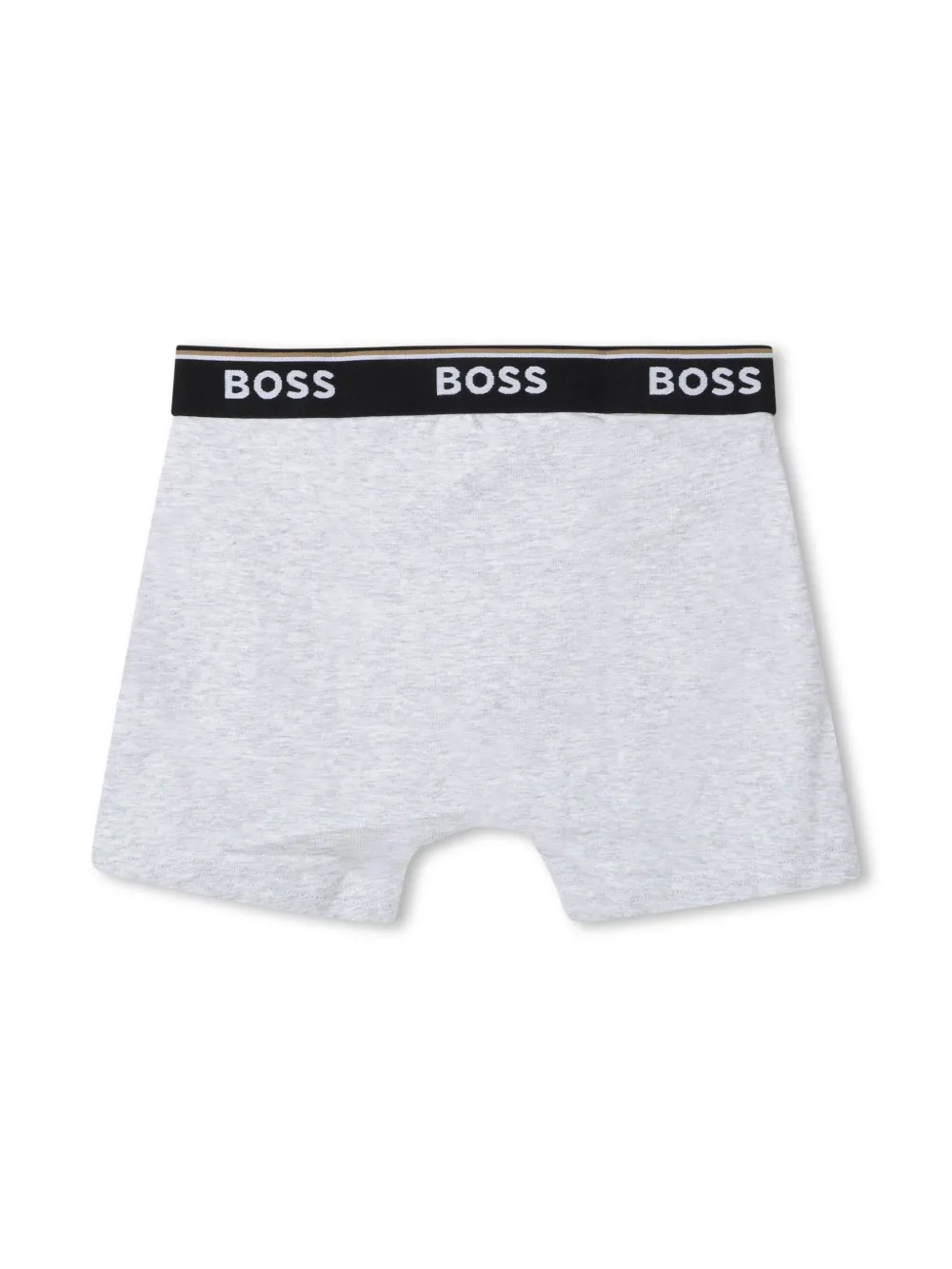 BOSS Kidswear Twee boxershorts Zwart