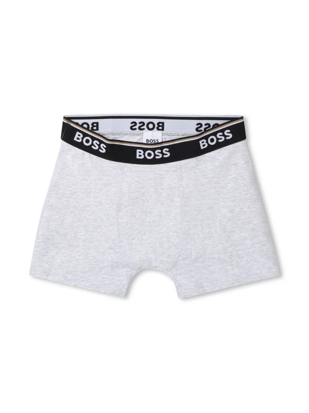 BOSS Kidswear Twee boxershorts Zwart