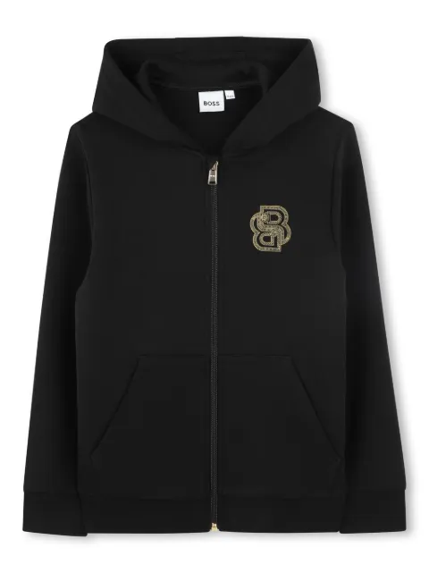 BOSS Kidswear hooded cardigan 