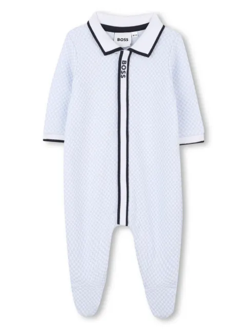 BOSS Kidswear checked pajamas
