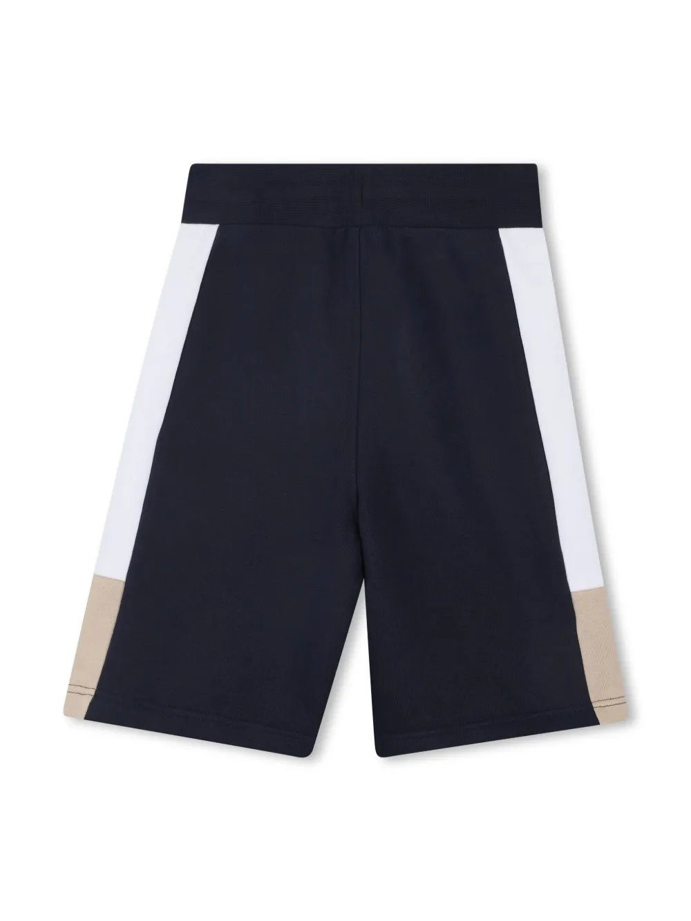 BOSS Kidswear Shorts met logoprint - Blauw