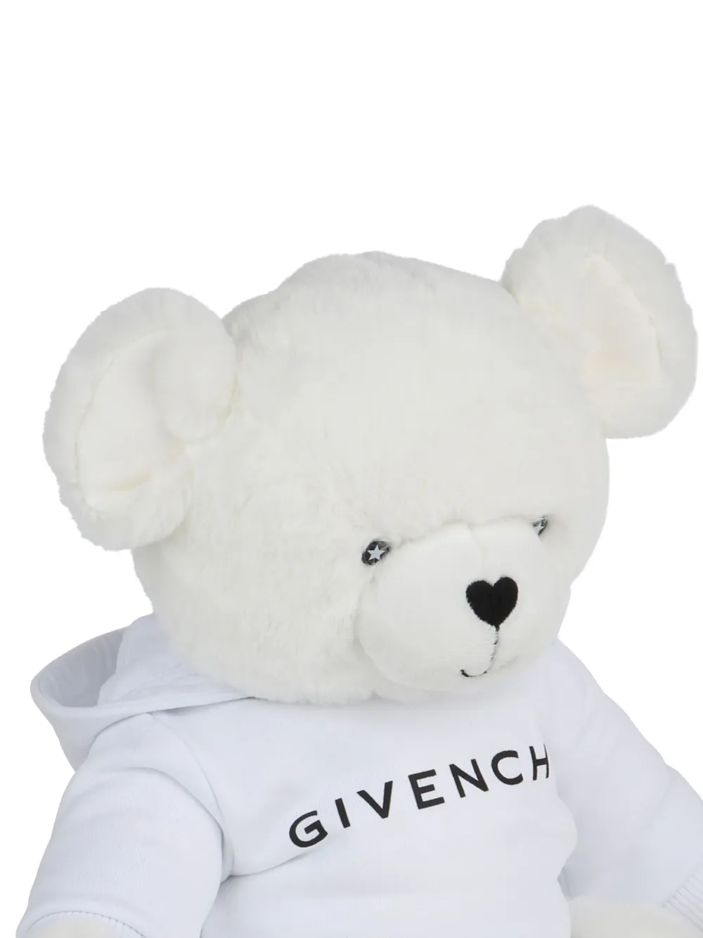 Givenchy Kids Teddybeer met logoprint Wit