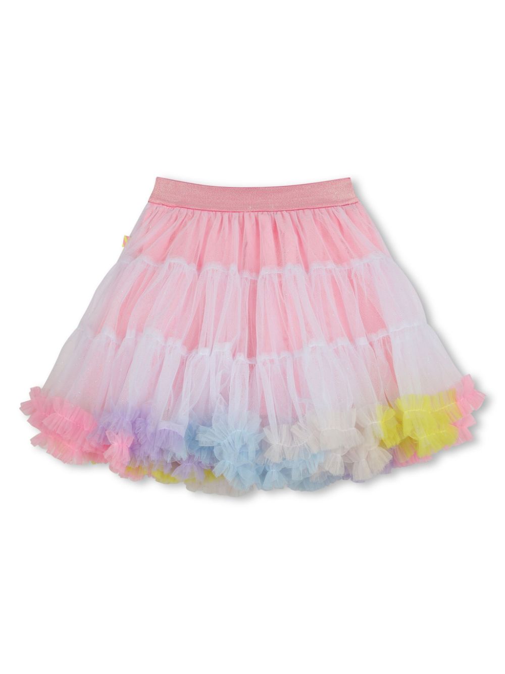 Billieblush contrast-hem tutu - Pink