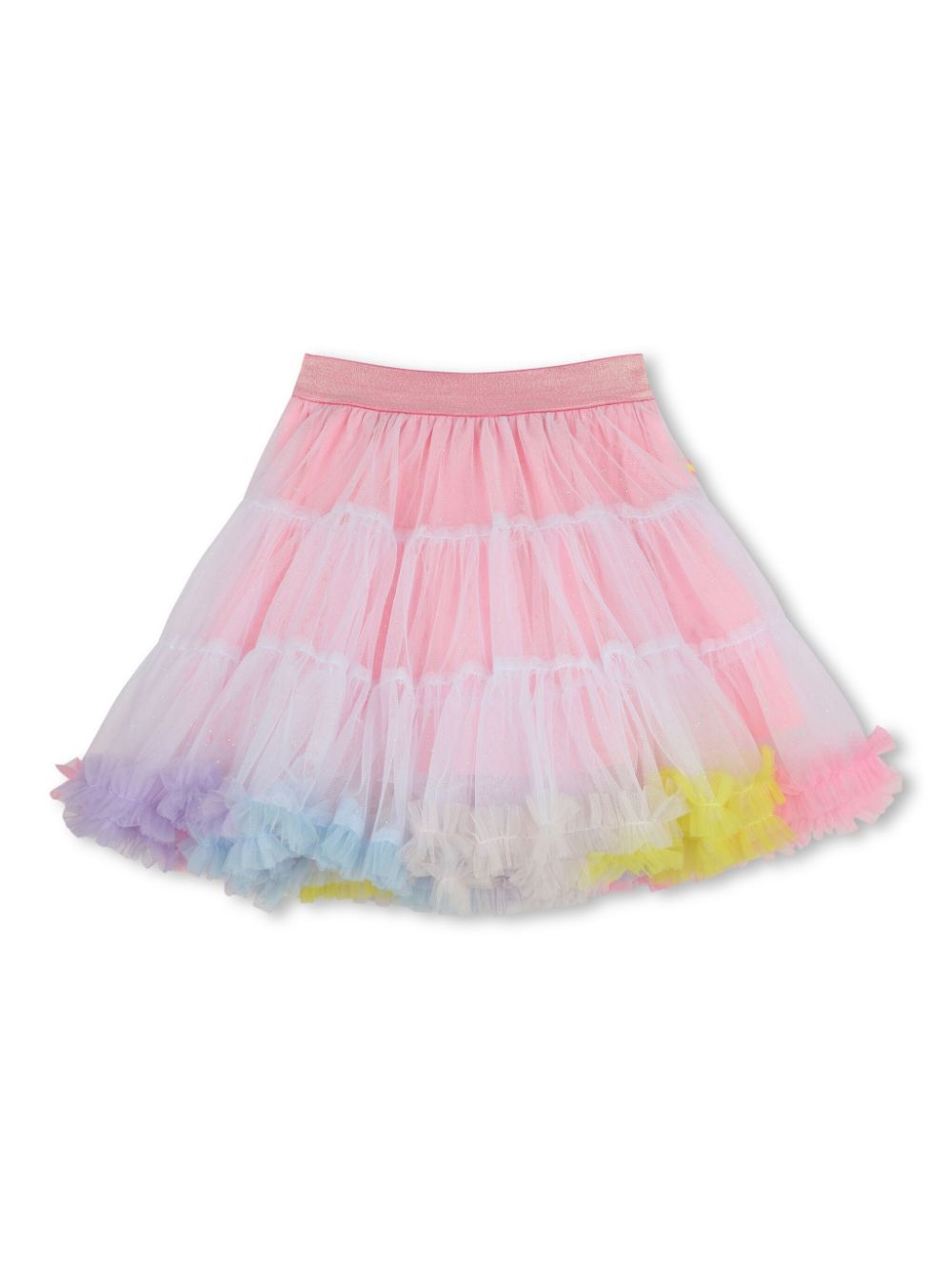 Billieblush contrast-hem tutu - Pink