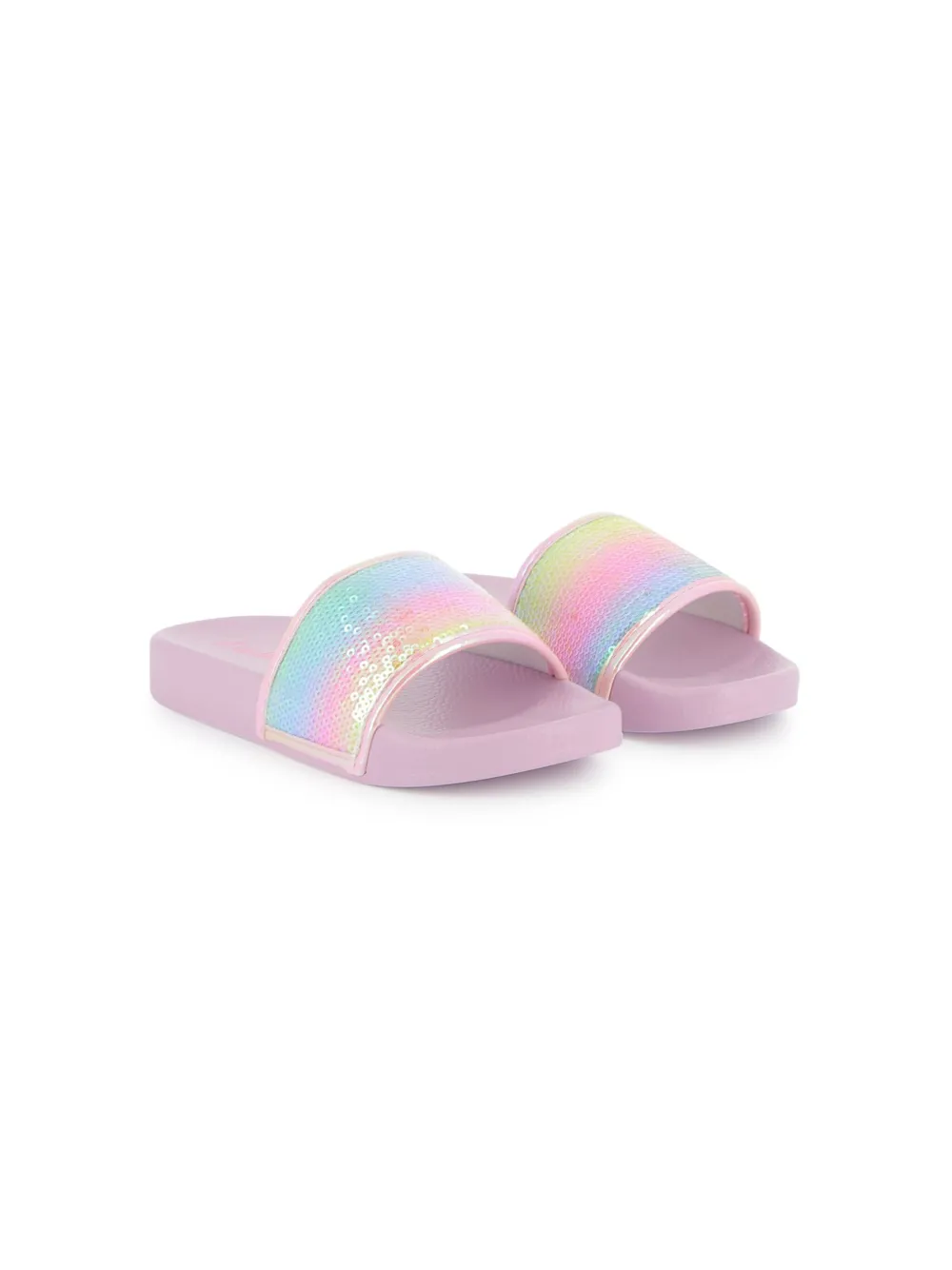 Billieblush Sandalen met open neus en pailletten Roze