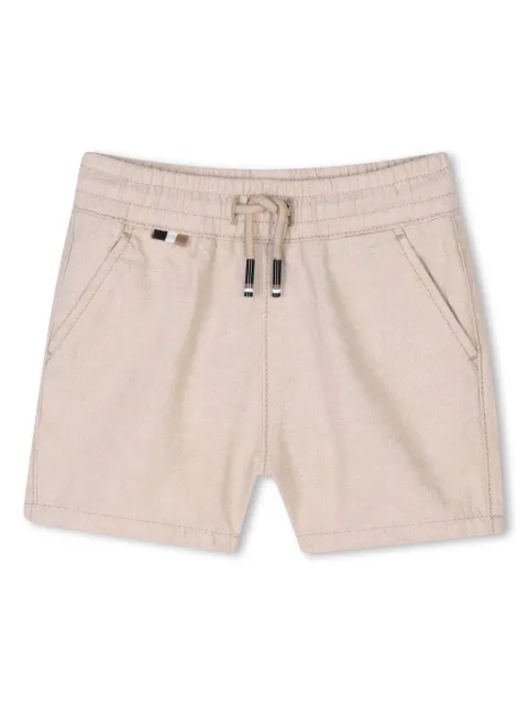 BOSS Kidswear logo-embroidered shorts 
