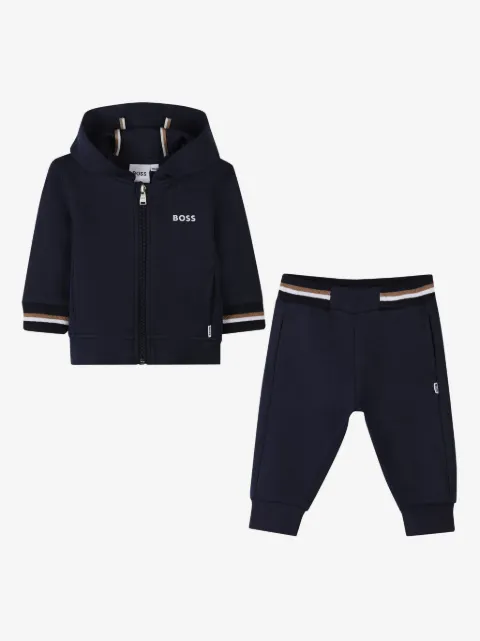 BOSS Kidswear logo-print tracksuit set
