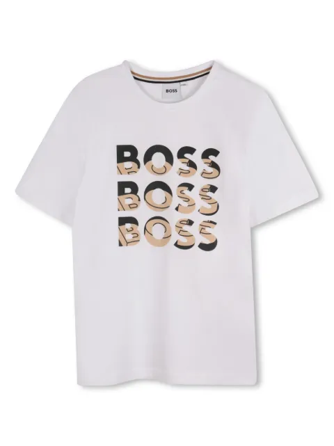 BOSS Kidswear playera manga corta