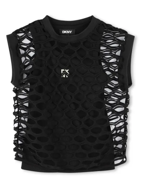 Dkny Kids logo-print top
