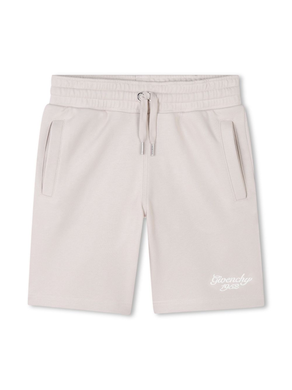 Givenchy Kids Shorts met elastische trekkoord Beige