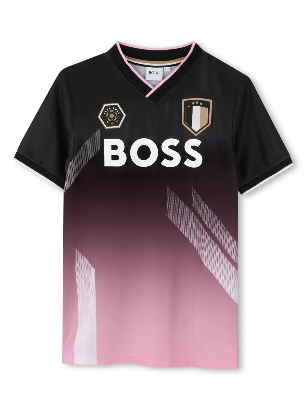 BOSS Kidswear T-shirt Zwart