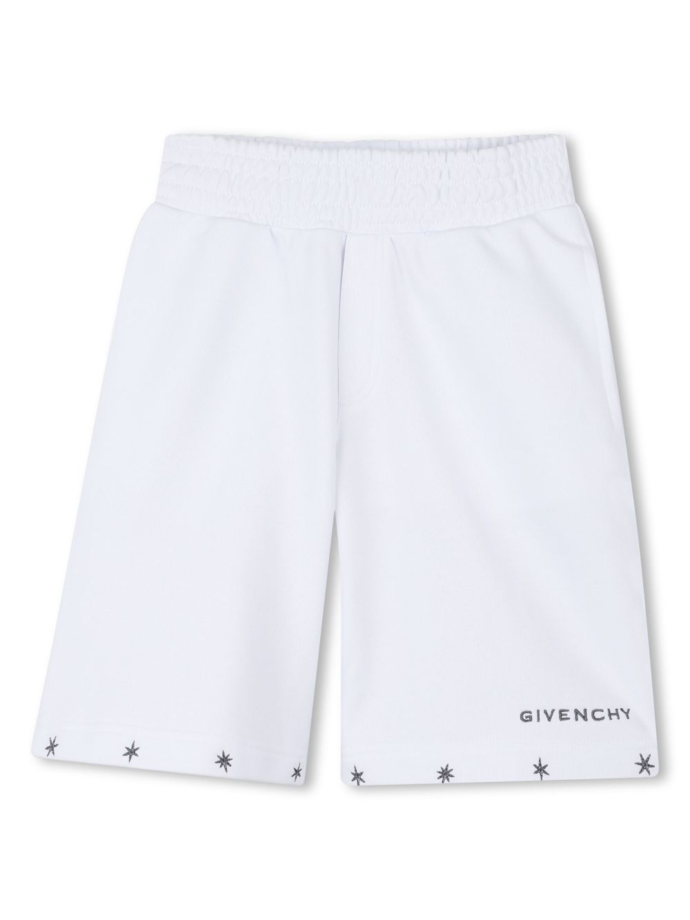 Givenchy Kids logo-embroidered shorts - White