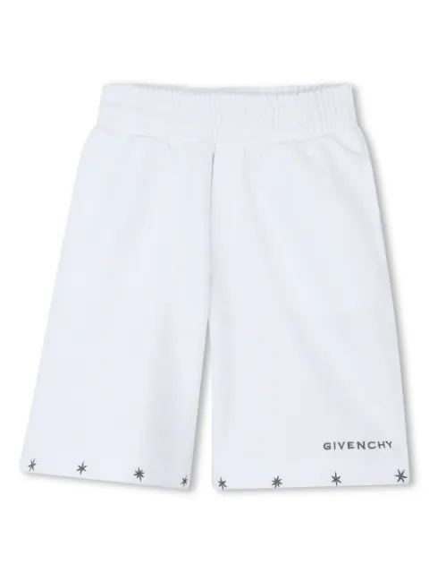 Givenchy Kids شورت مطرز بشعار الماركة