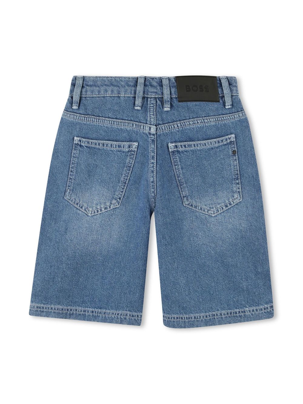 BOSS Kidswear Spijkershorts - Blauw