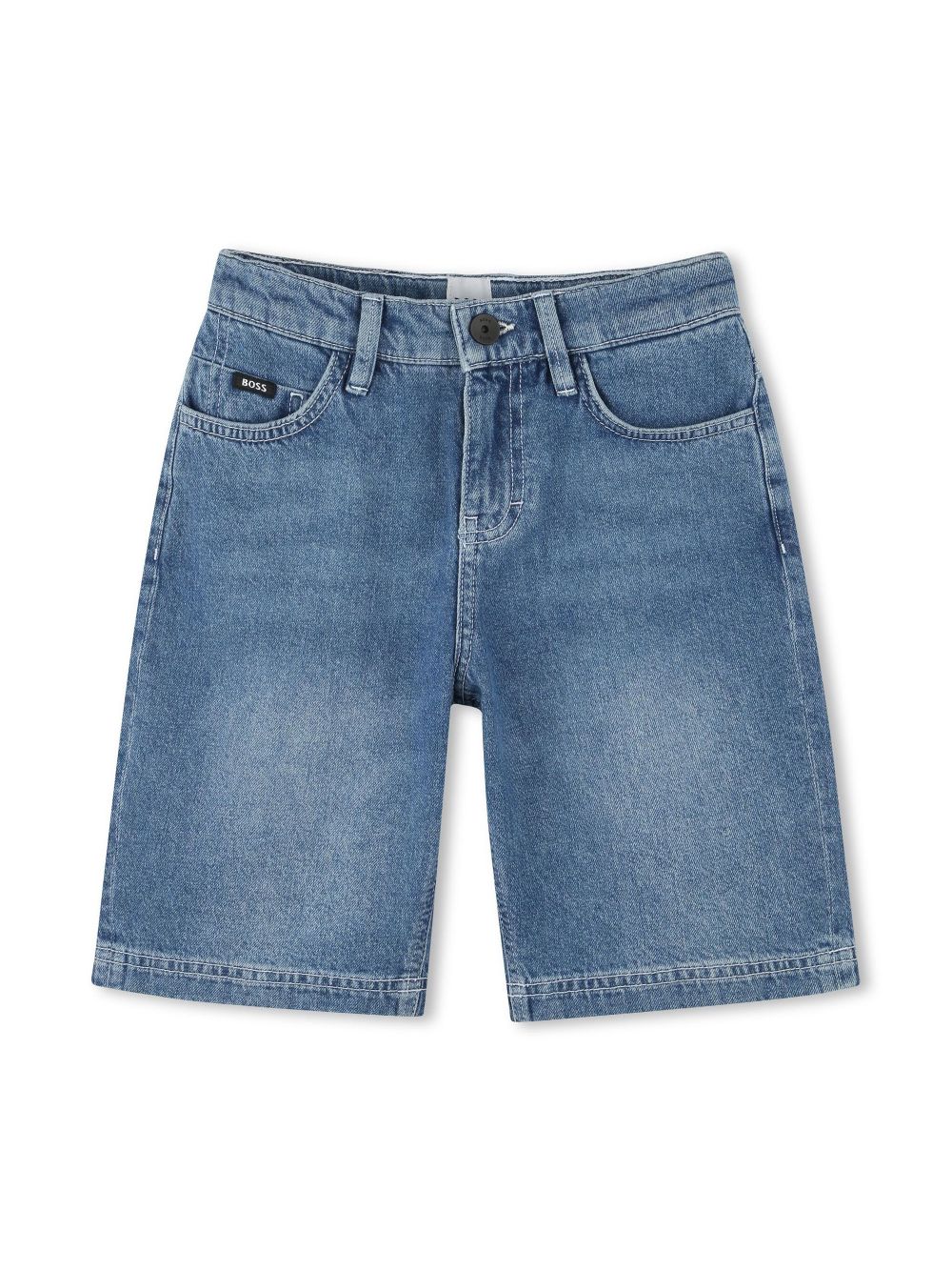 BOSS Kidswear denim shorts - Blue