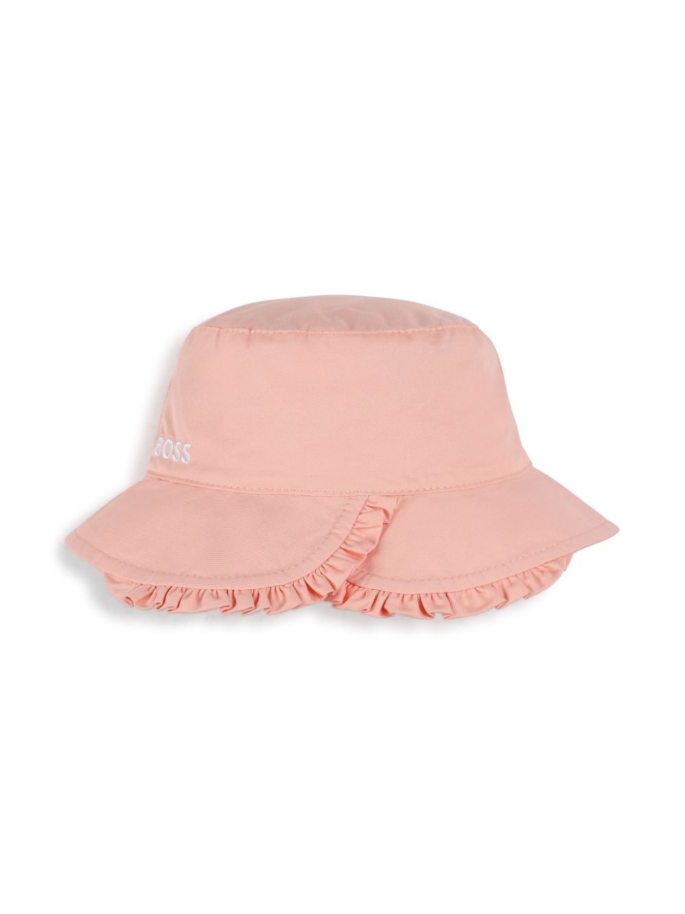 BOSS Kidswear cotton bucket hat - Pink